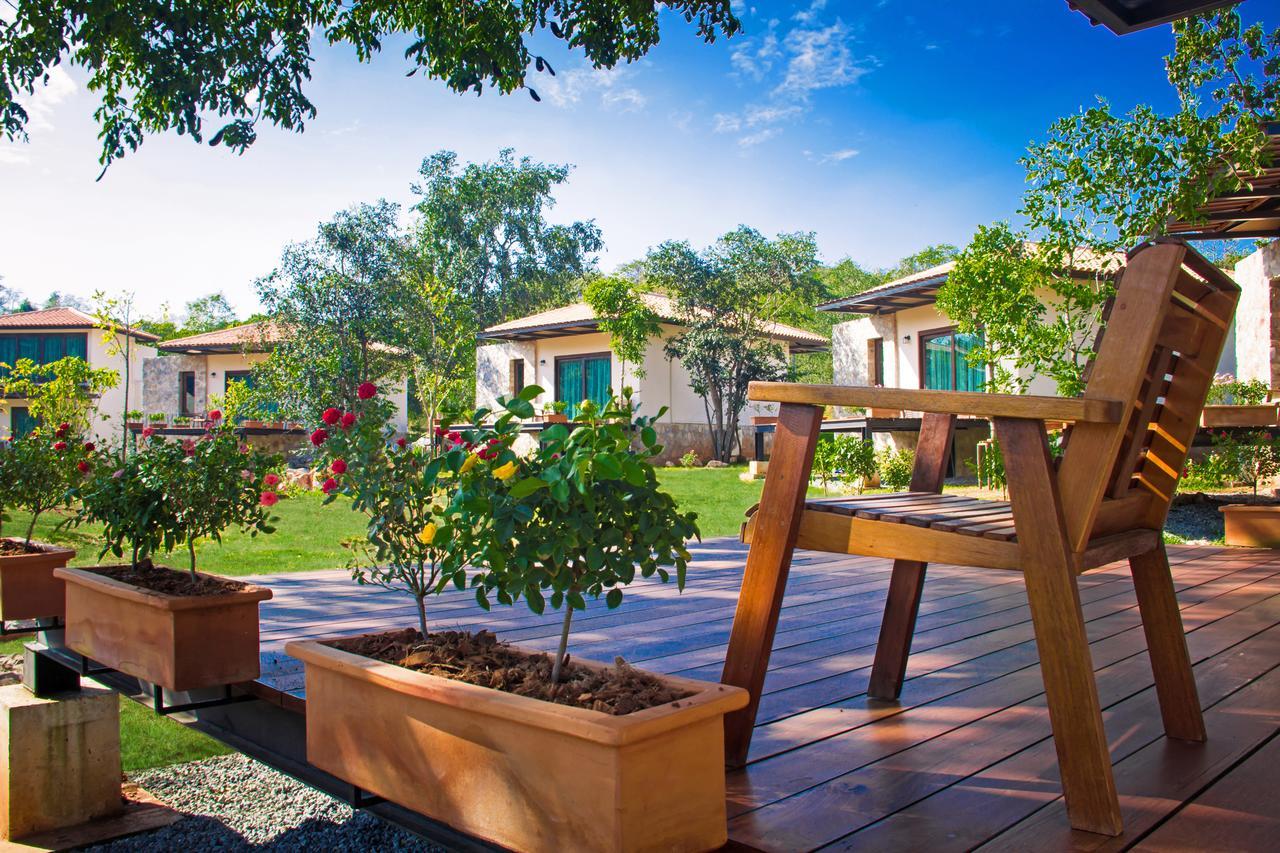 Mela Garden Retreat Cottage Muak Lek Buitenkant foto